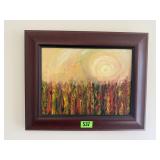 "Iowa Cornfield" artwork