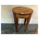 Round side table