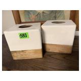 Tissue box covers (2)