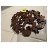 Animal wood carving