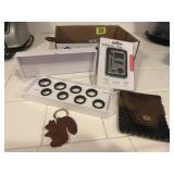Ring sizer, NEW survival tool, leather squirrel