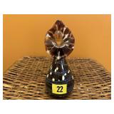 Blown glass vase