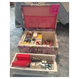 Sewing box and notions
