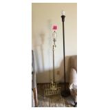 Lamps and Magazine rack