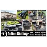 August 24th (Monday) M-15 Online Consignment