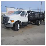 2011 Ford F-750 Super Duty Truck Miles 65,346