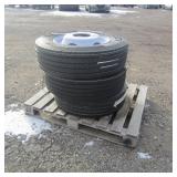 3 Hankook Tires - 245/70R19.5