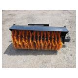 2025 Giyi QSJ Mini Skid Steer mount Sweeper Groom