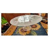 glass platter