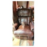 rocker/recliner, fake leather