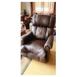 fake leather rocker/recliner
