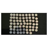 61 Mercury dimes