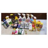 cleaners, oils, misc