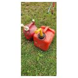 2 gas cans