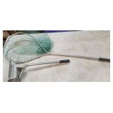 landing net and scoop