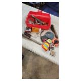tape measures and box