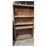wooden shelf