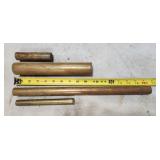 brass rods, bars