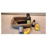 shoe polishing items