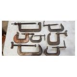 vtg USA C clamps