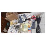 hardware, zip ties, misc