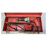 Milwaukee 1/2" hammer drill with case