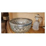 antique pitcher and bowl