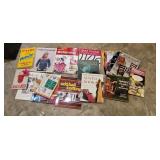 knitting and crafting books and mags