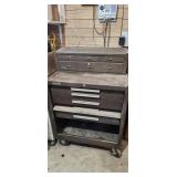 Kennedy tool boxes, 2 pieces and contents