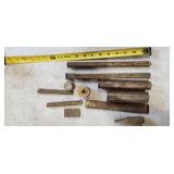 brass bars and pieces