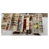 tackle box and lures