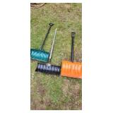 snow shovels