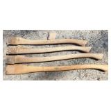 4 new axe handles