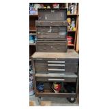 Kennedy toolboxes (3) pieces and contents