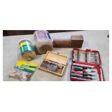 carving knives, biscuits