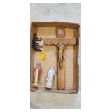 Crucifix, religious items
