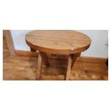 small round table