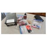 CO2 cartridges, BBs, box