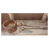 lead, dippers, melting pot