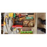 levels, saws, snips