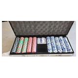 poker set and nice case