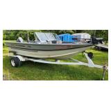 Sylvan Pro Fisherman boat, 70hp Yamaha, trailer