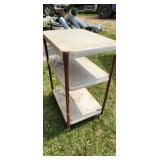 metal kitchen cart
