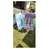 cot and chair