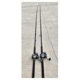 Okuma Classic Pro rods and Okuma reels