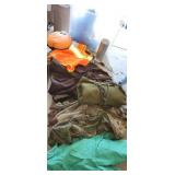blanket, tote, net, vests, extendable pole