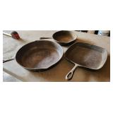 cast iron pans