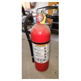 charged fire extinguisher
