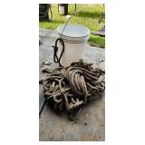 rope and bucket