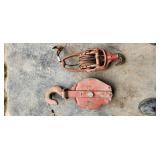 cable come a long and pulley
